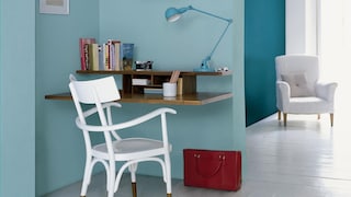 Teal and hazy blue for sea breeze freshness