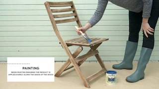 Trick to Try: How to Paint Outdoor Furniture