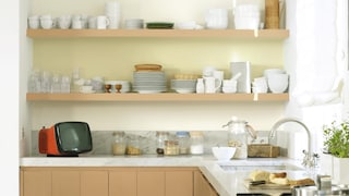 Wake up to a bright, happy kitchen