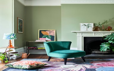 Green Living Room