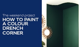 The weekend project: How to colour drench a corner