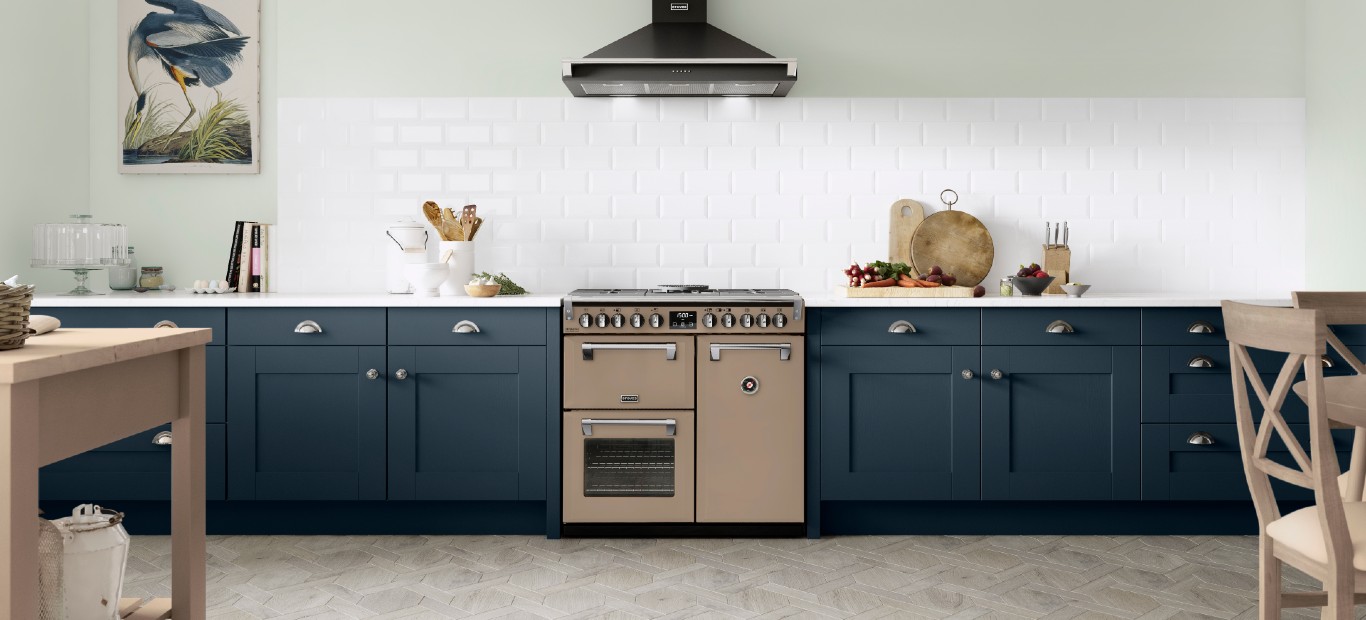 Stoves Richmond Deluxe Range Cooker in Brave Ground