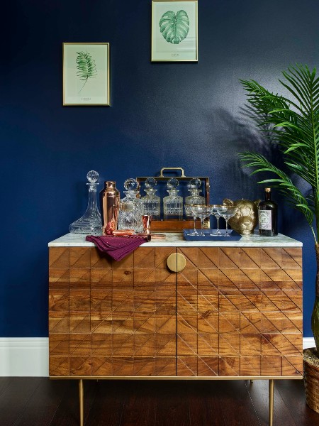 Dulux sapphire salute home office style