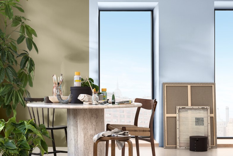 Four Home Office Ideas  | One Colour of the Year - Bright Skies™ 