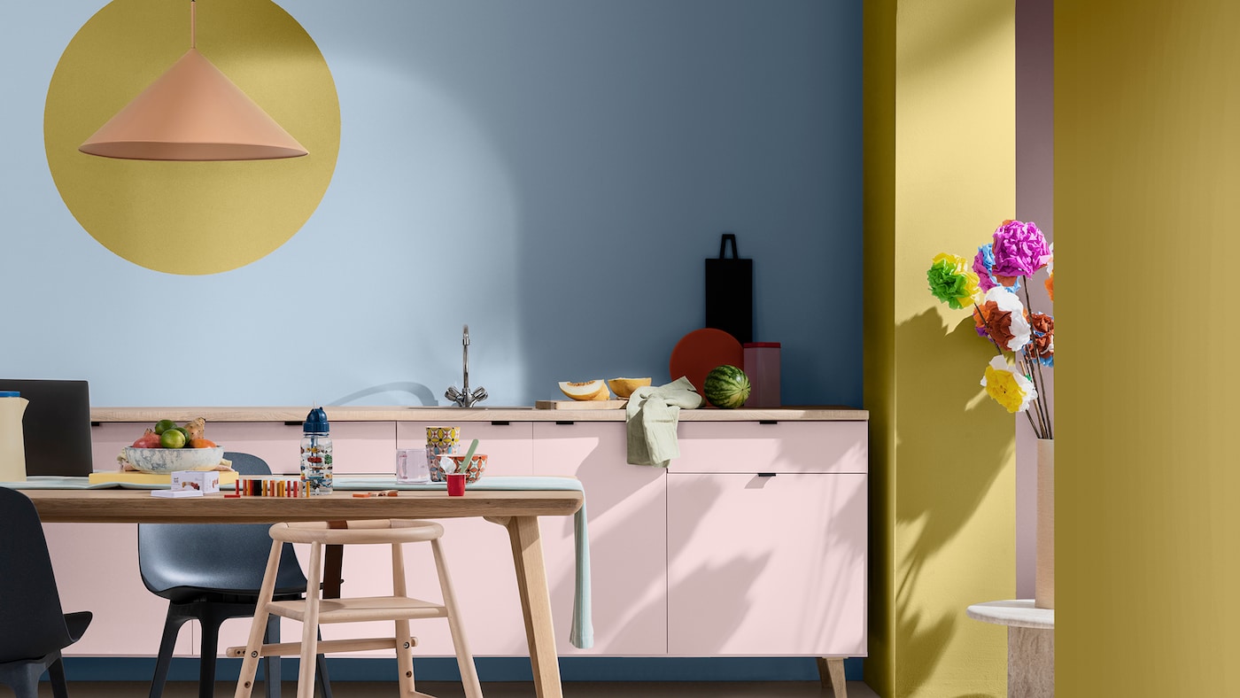 Colour of the Year 2022 The Workshop Colours shown in Kitchen Inspirational roomset
