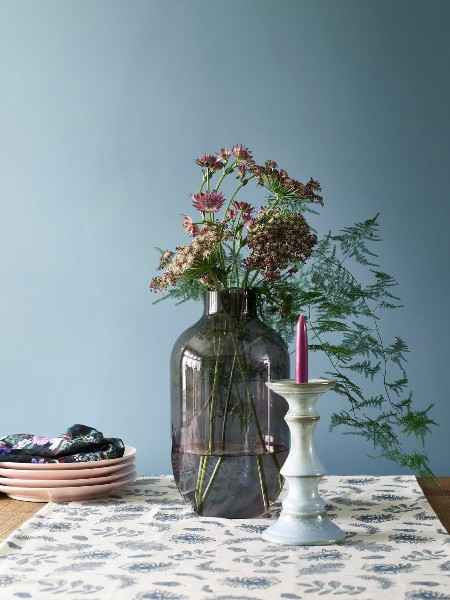 denim drift flower detail