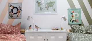 Shared Kids Bedroom Designs | Double Duty Colour Schemes