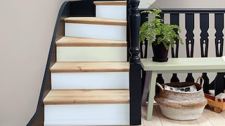 How To Paint Stair Rises