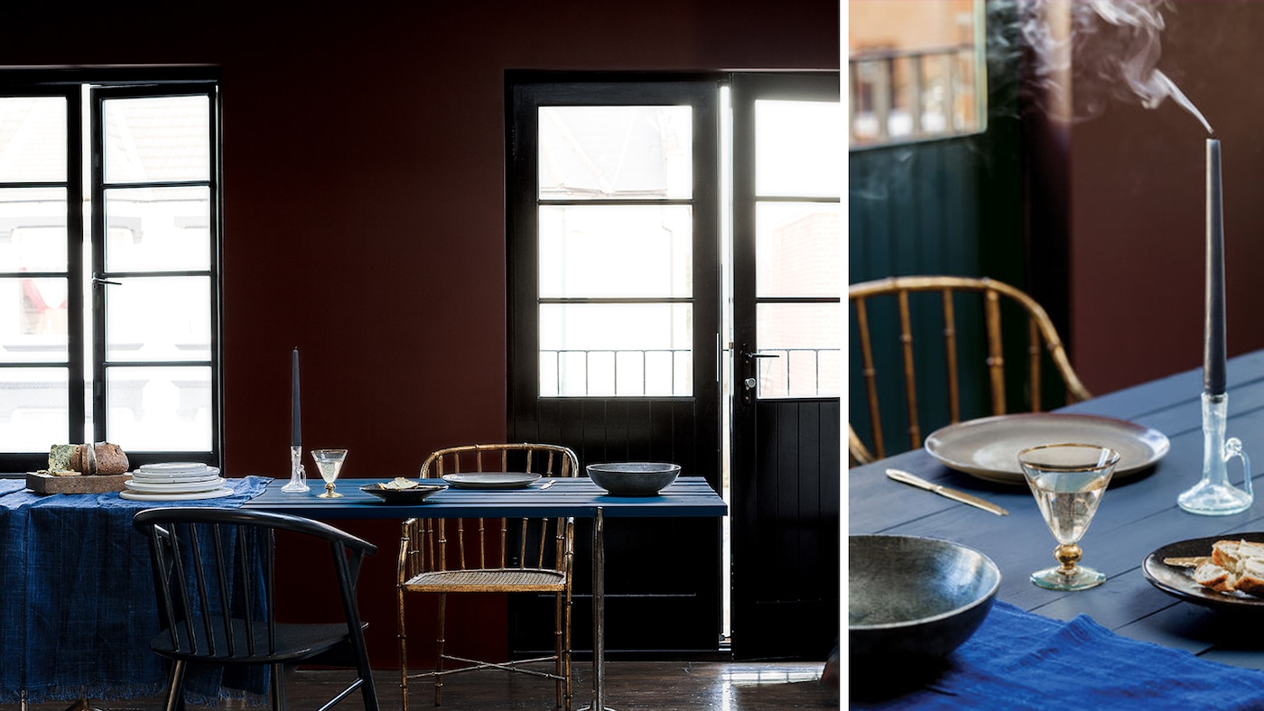 y tuong trang tri tuong doc dao