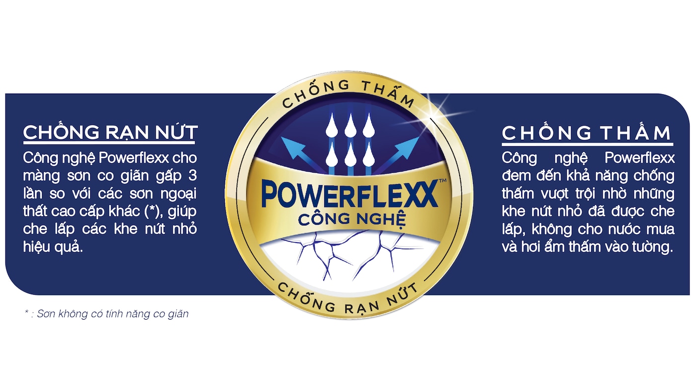 Sơn ngoại thất siêu cao cấp Dulux Weathershield Powerflexx™ | Dulux Việt Nam