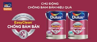 Sơn nội thất cao cấp Dulux EasyClean Chống Bám Bẩn