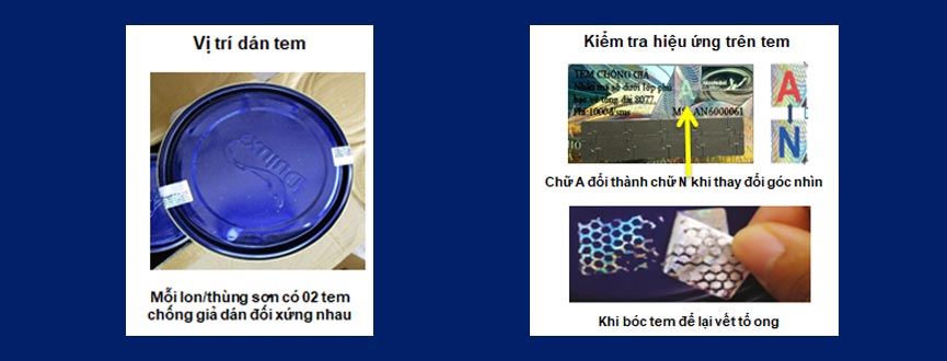 tem chong gia cho son 