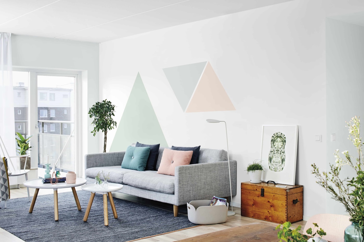 Dulux ý tưởng vui nhộn cho hình khối thời thượng shapes 2