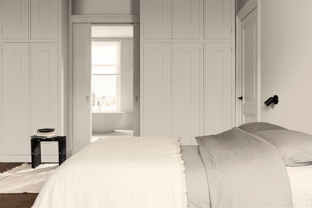 Màu tường trắng