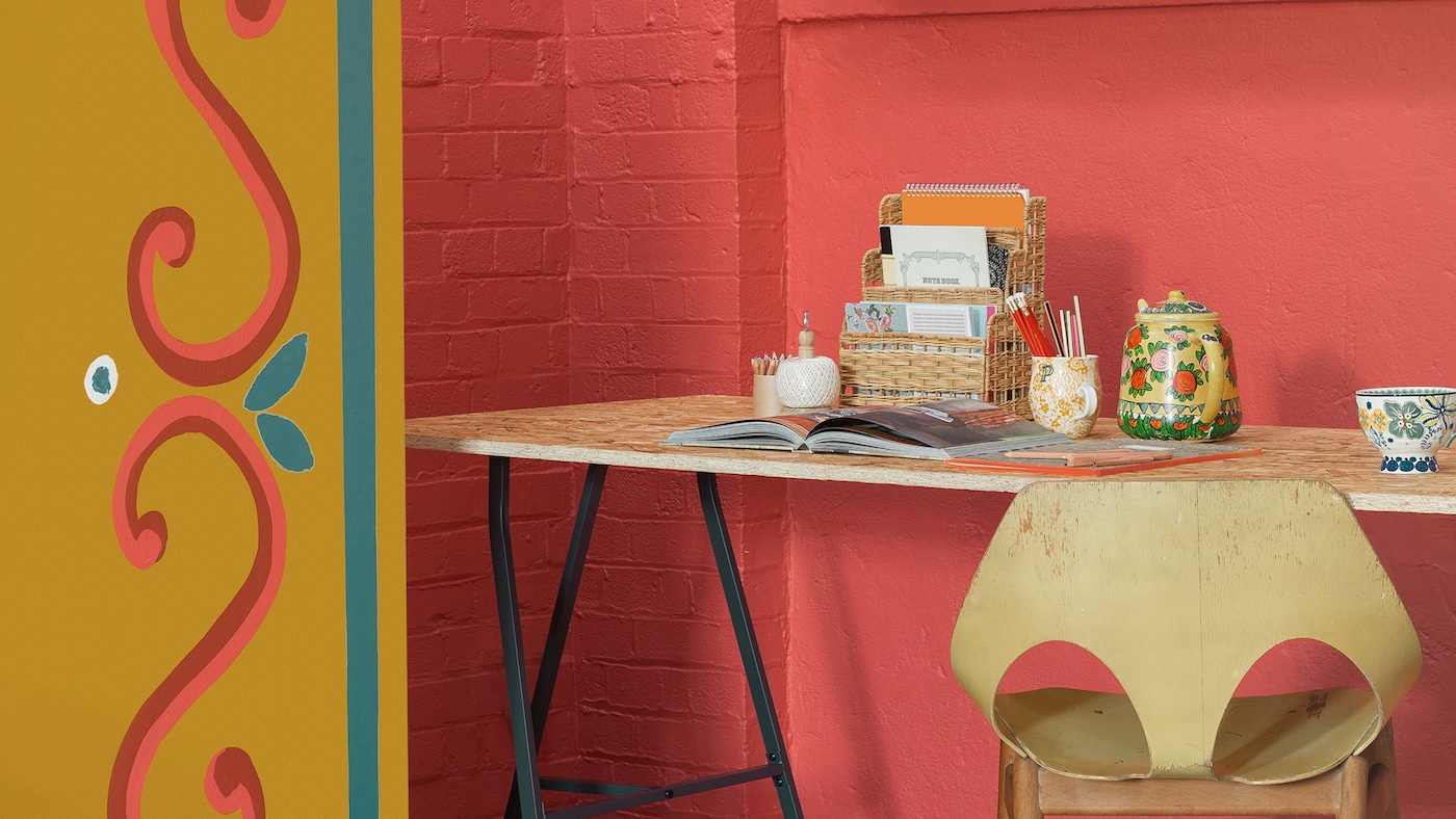 This folk-inspired colour trend is all about letting your imagination roam free and appreciating traditional crafts.