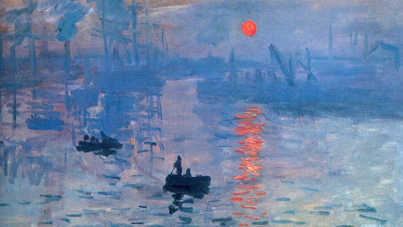 Take inspiration from Claude Monet and bring a room to life with an orange colour scheme.