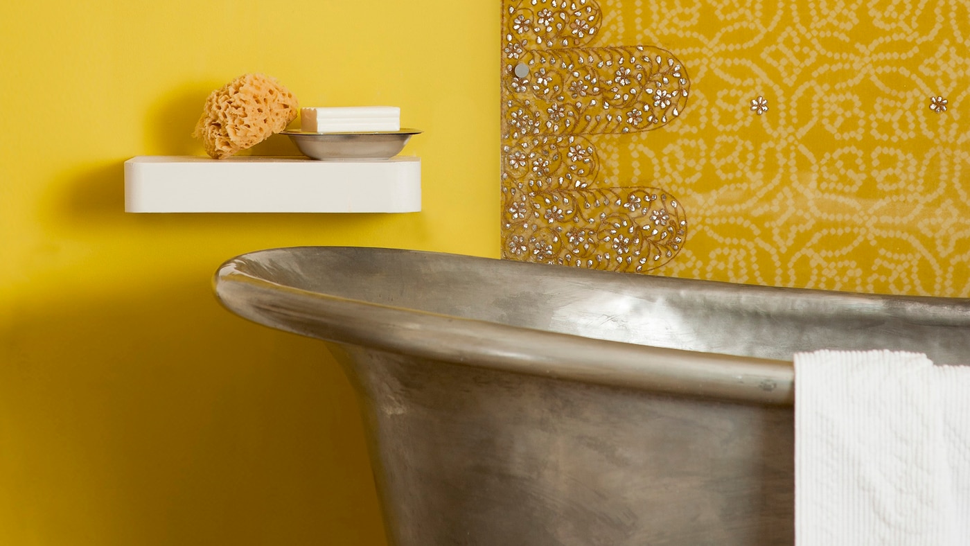 Bring light into a windowless bathroom Dulux