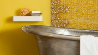 Bring light into a windowless bathroom