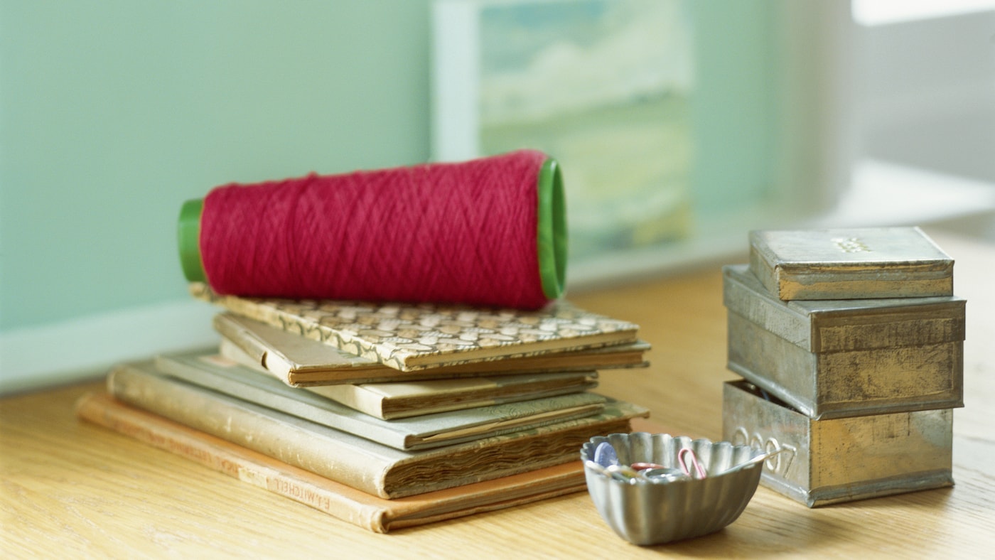 Give vintage pieces a refreshing backdrop + colours and products
