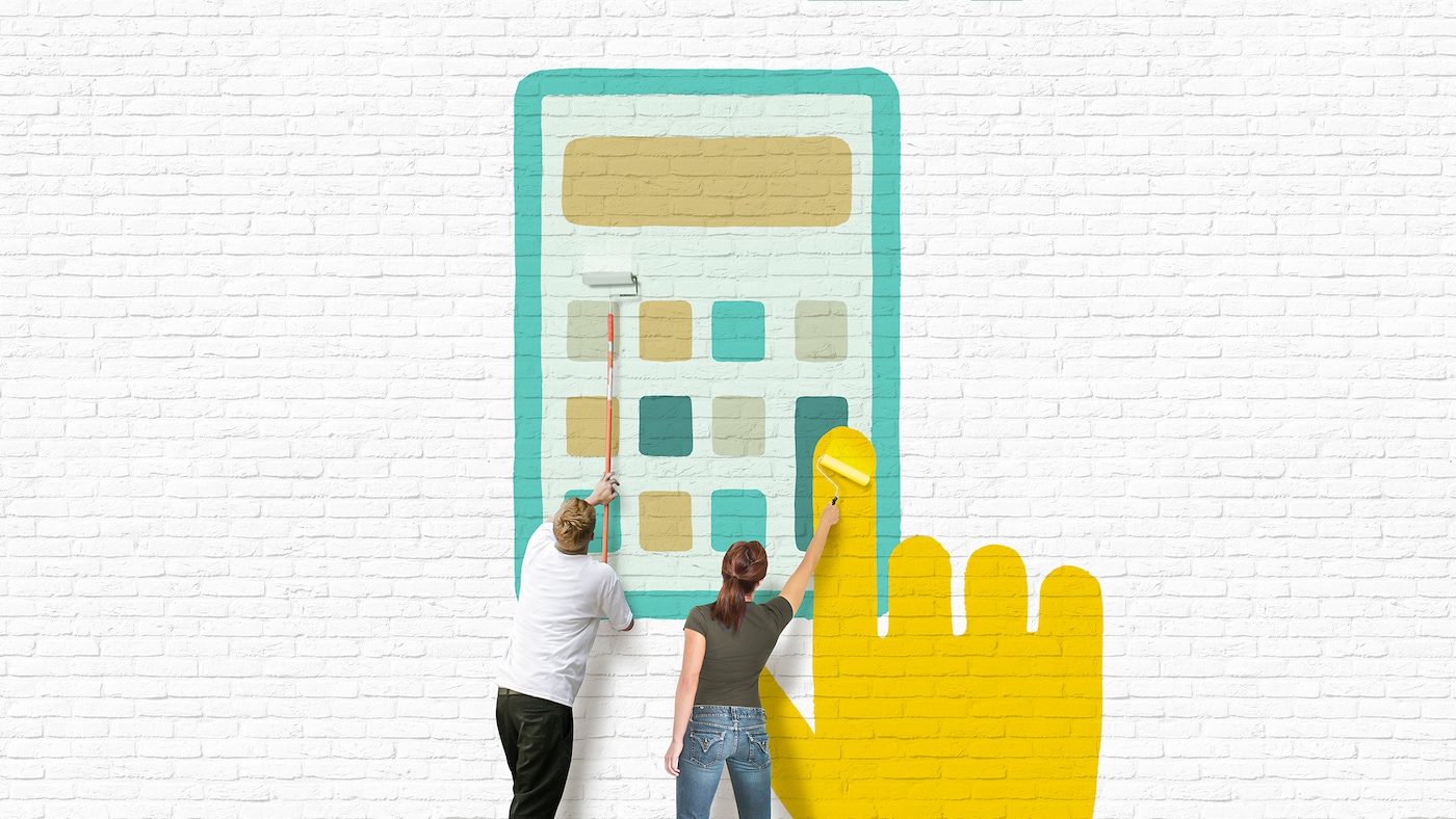 Learn how to calculate the right amount of paint with these handy tips.