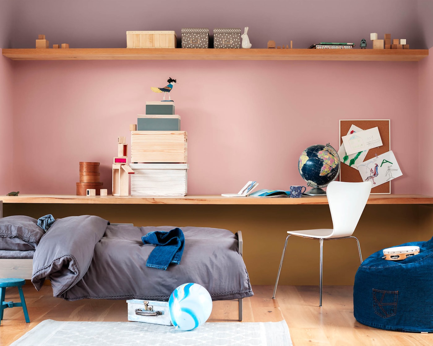 Paint your child’s bedroom with Heart Wood