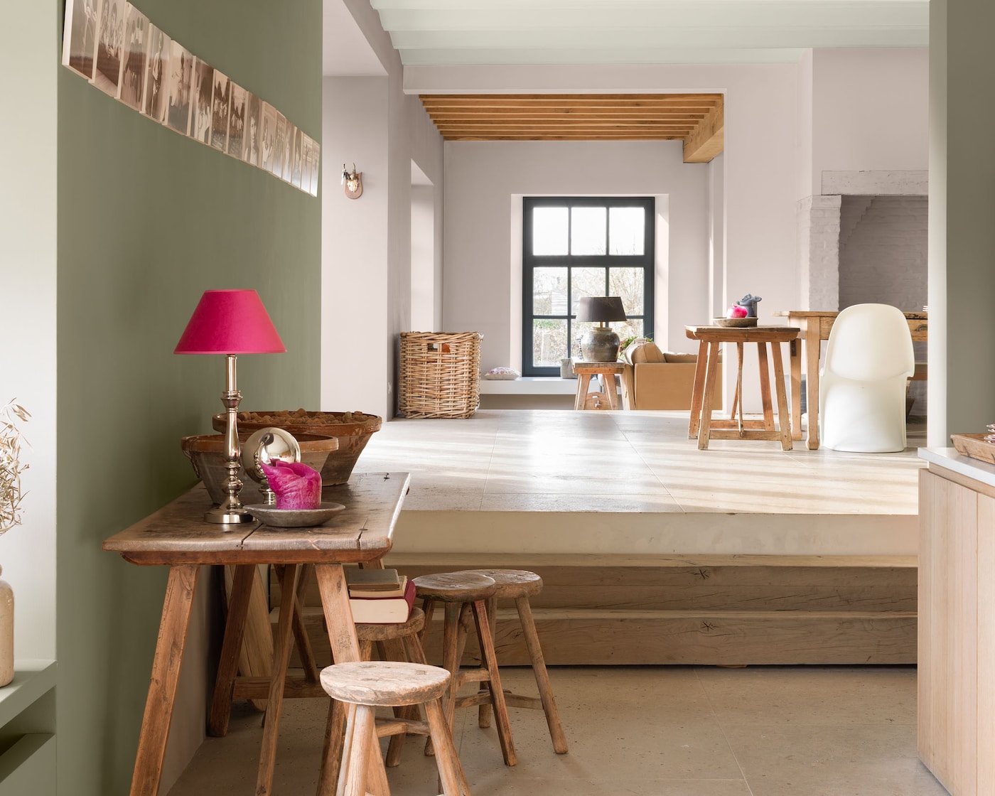 Colour schemes for open plan living