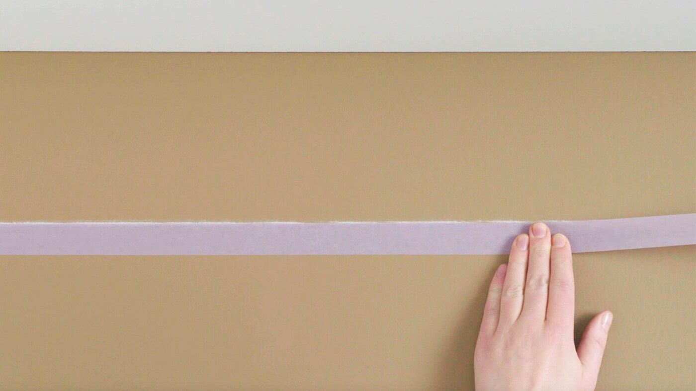 Deco-Paints-Colour-Futures-Colour-of-the-Year-2019-How-to-ceiling-stripe-4