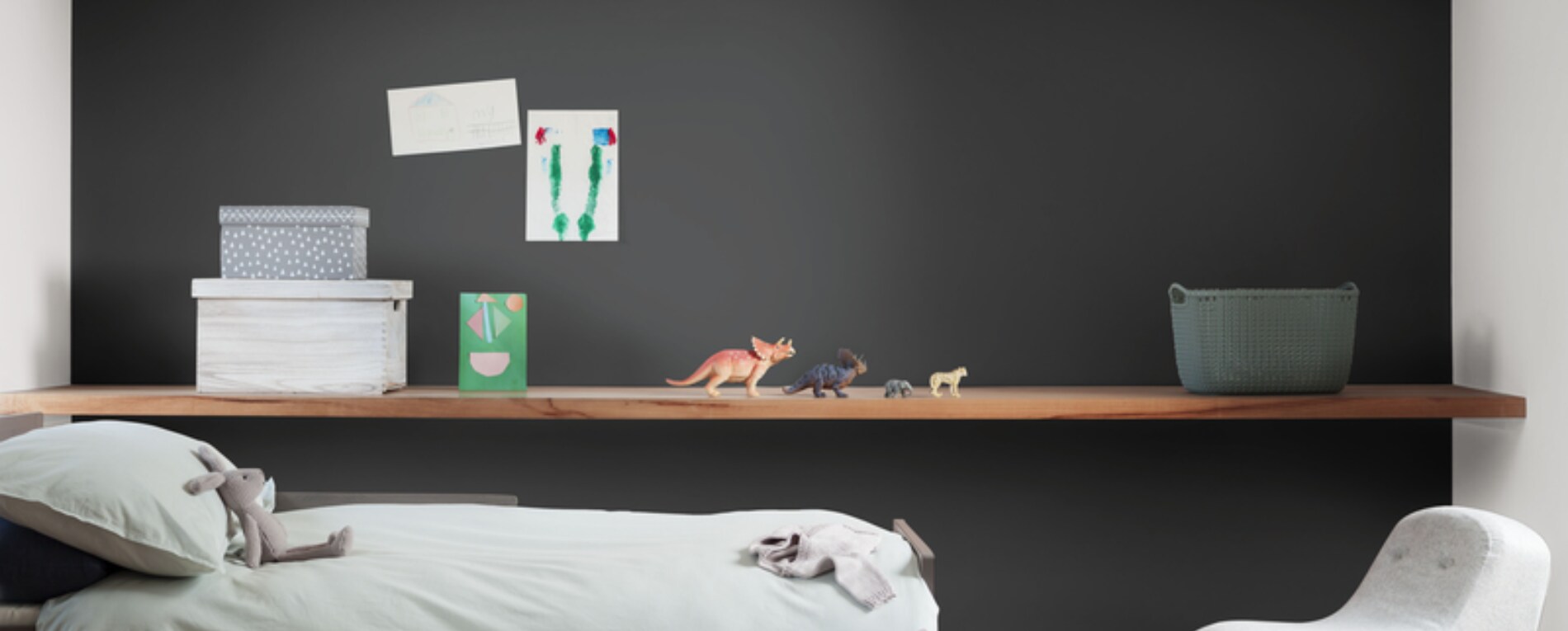 mur magnétique peinture simple et déco