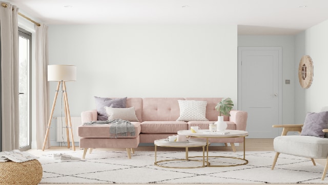 Une peinture blanche à appliquer en une seule couche