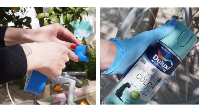 Isoler les parties à peindre