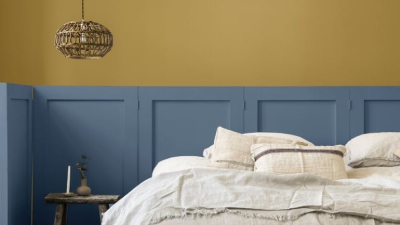 chambre peinture laque valénite onde grise