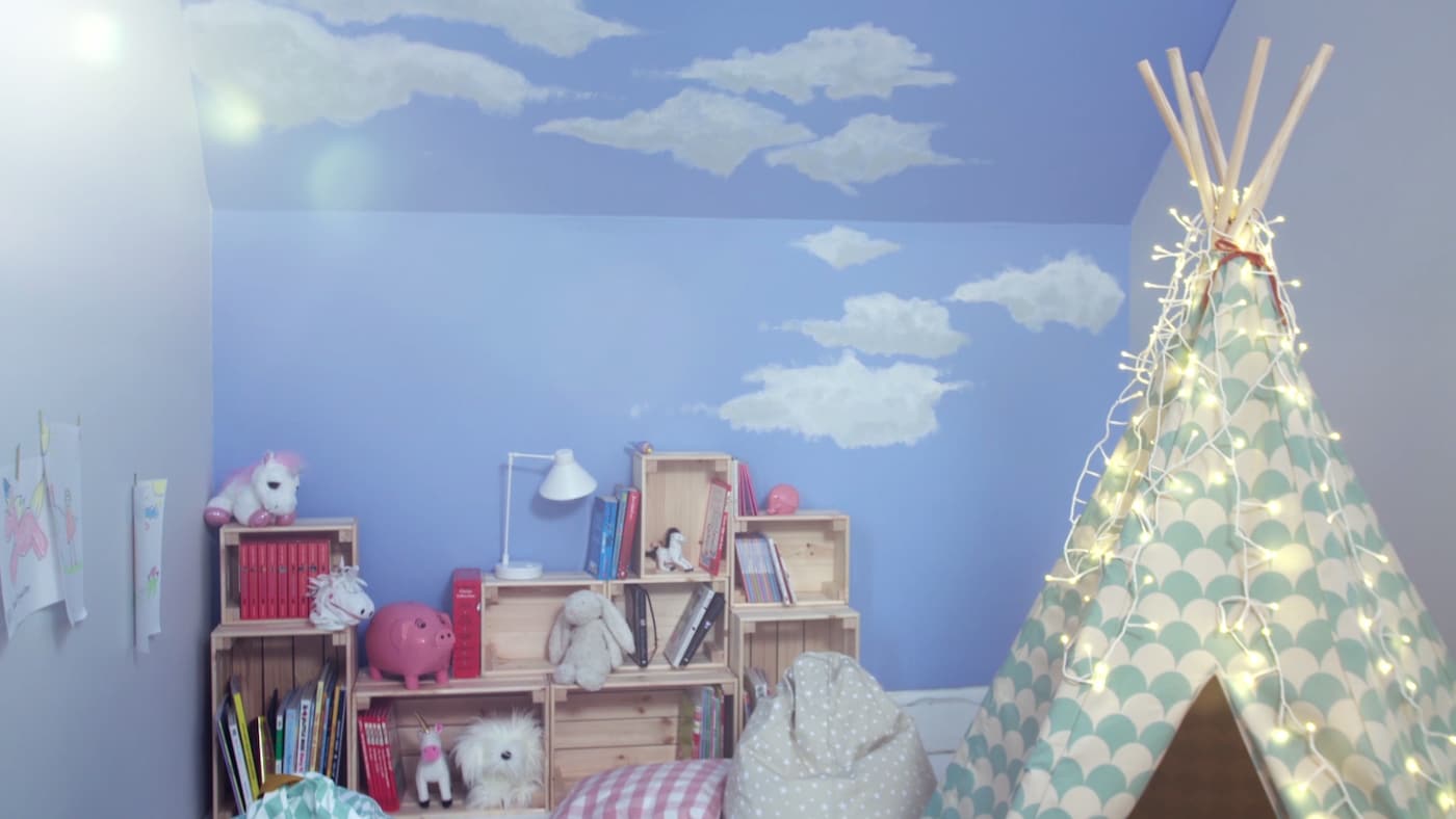 Comment créer une chambre féerique - rendu final 