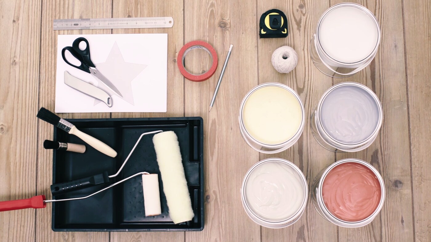 Comment peindre une chambre selfi visuel outils