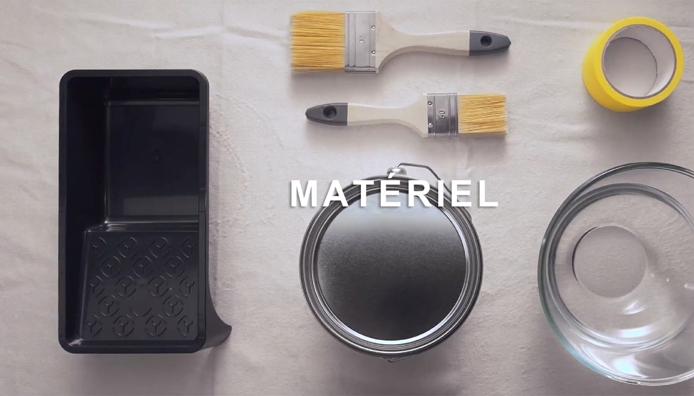 Matériel nécessaire pour peindre au pinceau