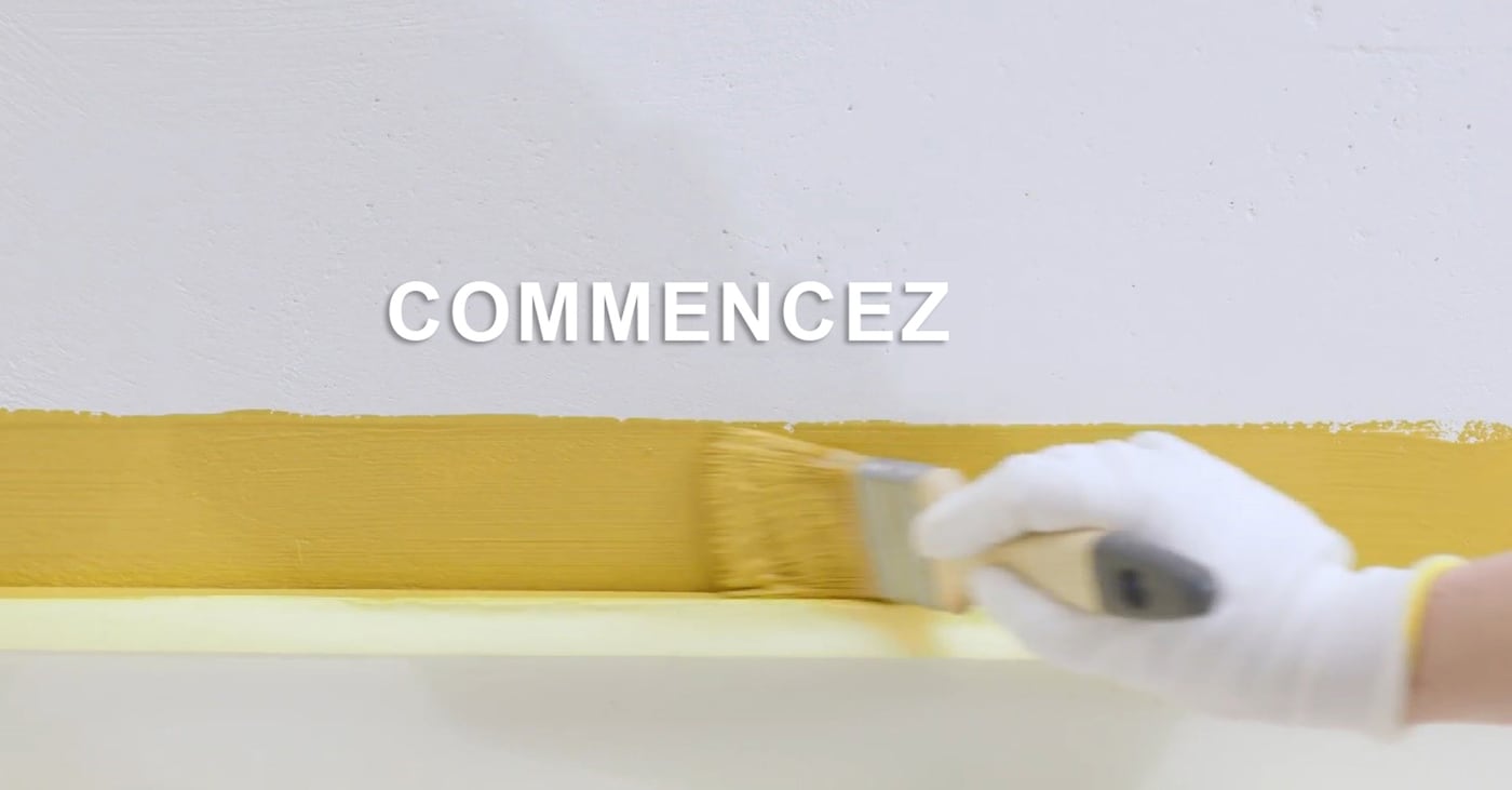 Faites les bords avec un petit pinceau