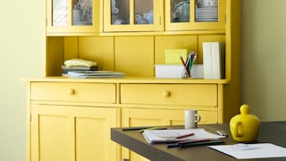 Salle a manger design, salon jaune - Dulux Valentine