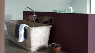 Couleurs et peinture pour une salle de bain spa 