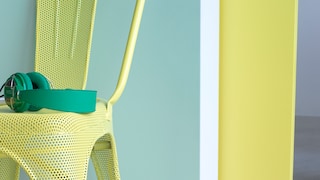 Peinture entree, couleur jaune citron - Dulux Valentine