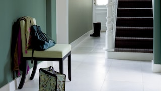 Deco entree, peinture verte - Dulux Valentine