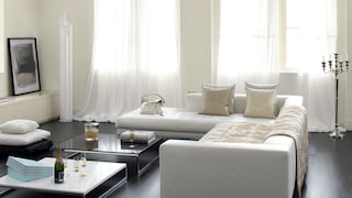 Peinture blanche pour une ambiance classique résolument intemporelle dans votre salon