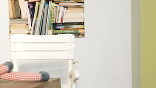 Peinture pour un salon minéral de couleur gris vert