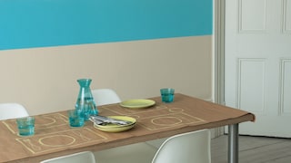 Peinture salle a manger, couleur lumineuse - Dulux Valentine