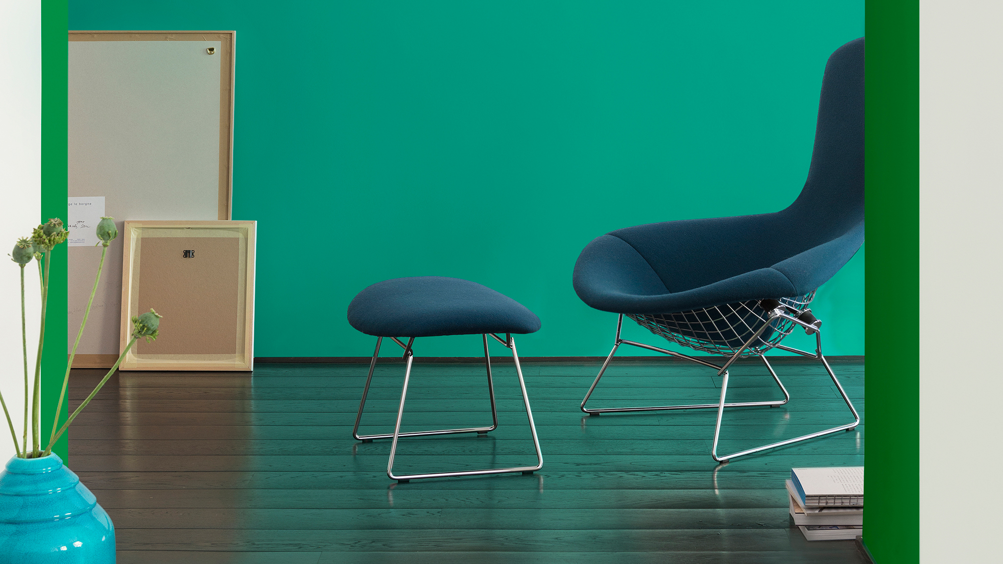 Une pièce aux bordures surprenantes