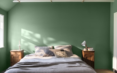 CHAMBRE MUR GINKGO