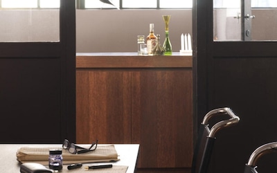 SALLE A MANGER MUR POIVRE