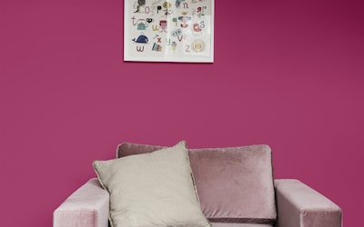 SALON MUR ROSE CALYPSO