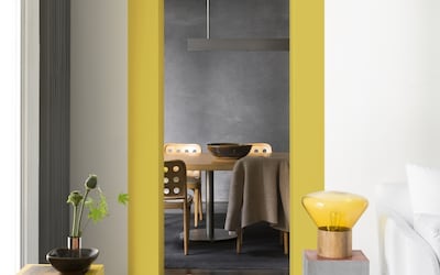 SALLE A MANGER PORTE JAUNE TWIST