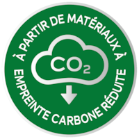 A partir de matériaux à empreinte carbone réduite