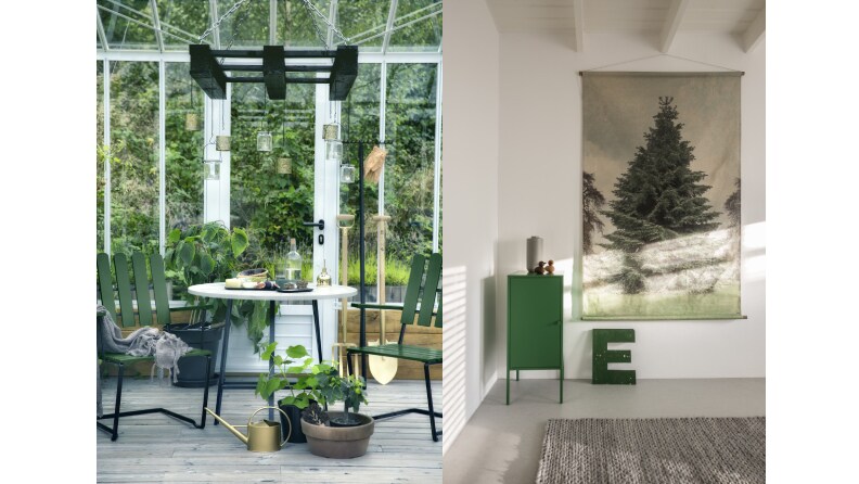 Vert basque : la teinte extérieure qui s’invite à l’intérieur