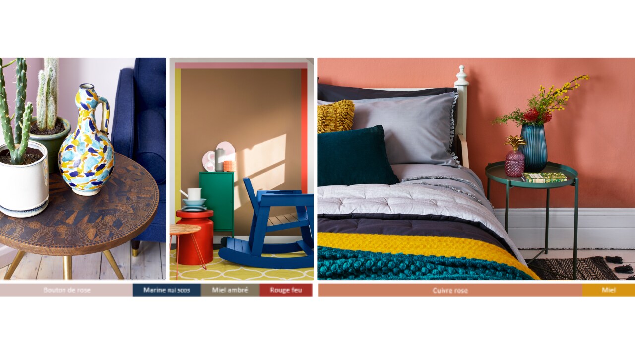 Le Style Arty apporte de la fantaisie à vos intérieurs en donnant une seconde vie avec un peu de DIY et d’audace pour un rendu unique. Par exemple, avec un DIY coloré de vieux vases ou mobiliers en bois,